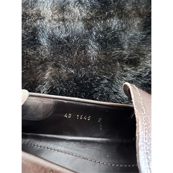 Prada 4d 1645 leather coffee brown loafer shoe 9 main image 8